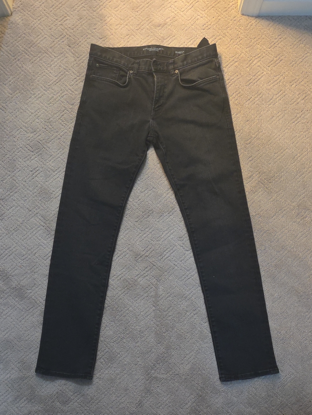 Men's Black Slim Jeans Banana Republic